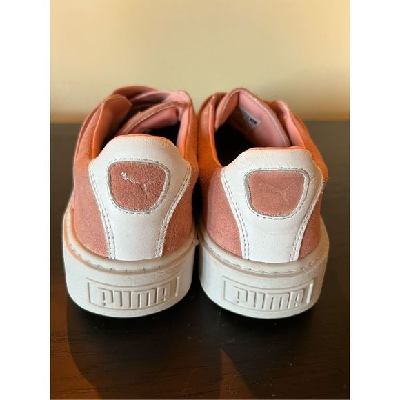 Puma platform suede & leather slip on sz7.5 - Picture 3 of 9